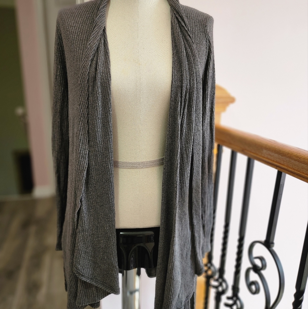Grey long sweater